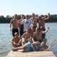 einige Spieler des PKWs im Trainingslager